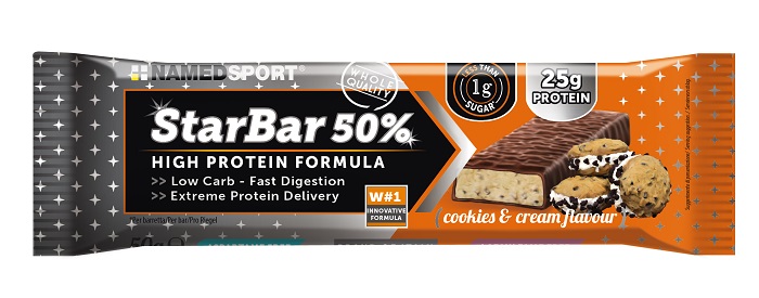 STARBAR COOKIES & CREAM 50 G - Farmacia De Pasquale
