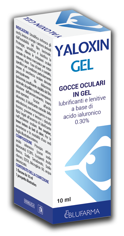 YALOXIN GEL OCULARE ACIDO IALURONICO 0,30% 10 ML - Farmacia De Pasquale