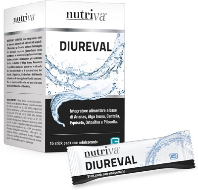 NUTRIVA DIUREVAL 15 STICK PACK DA 10 ML - Farmacia De Pasquale