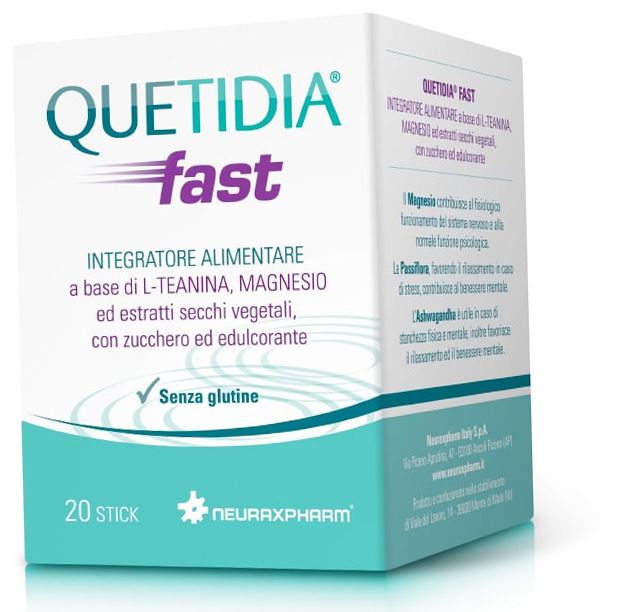 QUETIDIA FAST 20 STICK - Farmacia De Pasquale