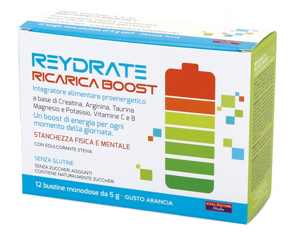 REYDRATE RICARICA BOOST 12 BUSTINE - Farmacia De Pasquale