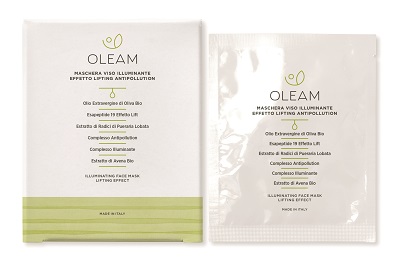 OLEAM MASCHERA VISO ILLUMINANTE EFFETTO LIFTING 6 PEZZI - Farmacia De Pasquale