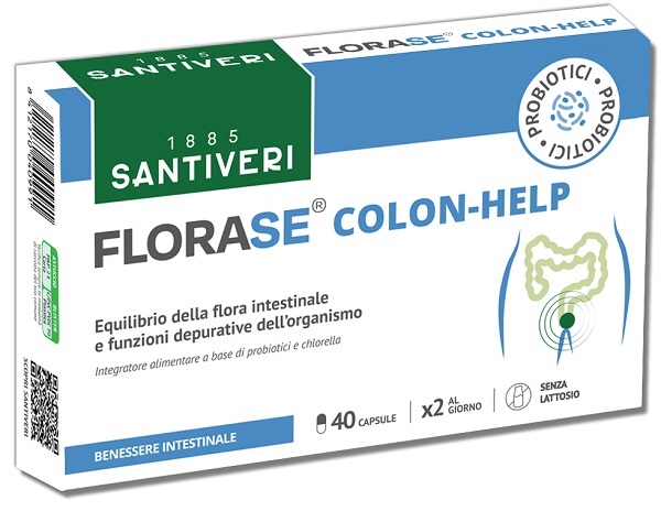 FLORASE COLON HELP 40 CAPSULE - Farmacia De Pasquale