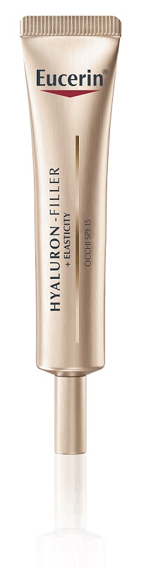 EUCERIN HYALURON-FILLER + ELASTICITY CONTORNO OCCHI SPF 15 15 ML - Farmacia De Pasquale