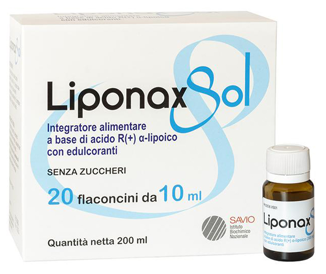 LIPONAX SOLUZIONE 20 FLACONCINI 10 ML - Farmacia De Pasquale