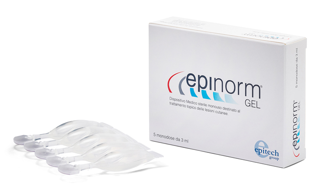 EPINORM GEL TRATTAMENTO LESIONI CUTANEE DA EPISIOTOMIA 5 MONODOSE 3 ML - Farmacia De Pasquale