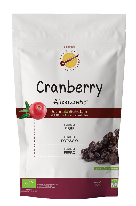 CRANBERRY BIO 220 G ALICAMENTIS - Farmacia De Pasquale