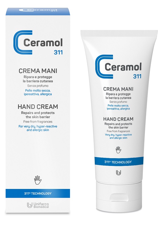 CERAMOL 311 CREMA MANI 100 ML - Farmacia De Pasquale