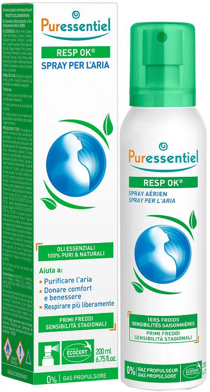 PURESSENTIEL SPRAY ARIA RESPIRO 200 ML - Farmacia De Pasquale