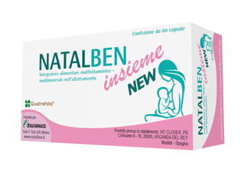 NATALBEN INSIEME NEW 60 CAPSULE - Farmacia De Pasquale