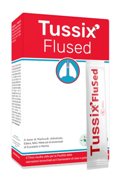 TUSSIX FLUSED 14 STICK PACK 10 ML - Farmacia De Pasquale