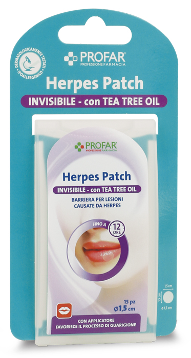 PROFAR HERPES PATCH CON TEA TREE 15 PEZZI - Farmacia De Pasquale