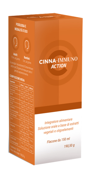 CINNA IMMUNO ACTION SOLUZIONE ORALE 150 ML - Farmacia De Pasquale