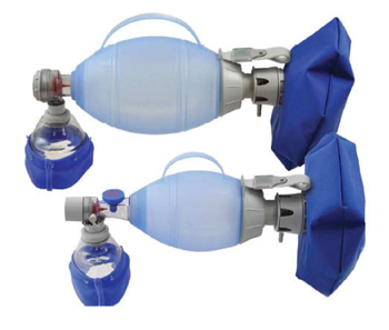 PALLONE PER RIANIMAZIONE AMBU PLURIUSO COMPLETO DI MASCHERA E RESERVOIR PER BAMBINI - Farmacia De Pasquale