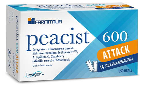 PEACIST 600 ATTACK 14 STICK PACK OROSOLUBILI - Farmacia De Pasquale