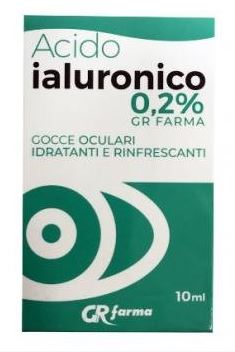 GR FARMA GOCCE OCULARI IDRATANTI E RINFRESCANTI ACIDO IALURONICO - Farmacia De Pasquale