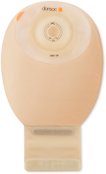DANSAC NOVALIFE TRE 1 SACCA APERTA OPACA SOFTCONVEX MAXI PER ILEOSTOMIA CON FINESTRA RITAGLIABILE 15-44MM 520 ML 10 PEZZI - Farmacia De Pasquale