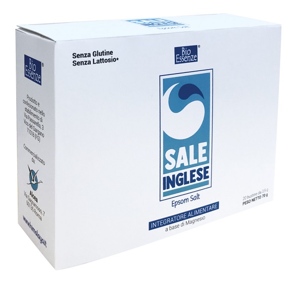 BIO ESSENZE SALE INGLESE 20 BUSTINE X 3,5G - Farmacia De Pasquale