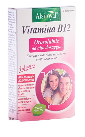 VITAMINA B12 OROSOLUBILE 30 COMPRESSE - Farmacia De Pasquale