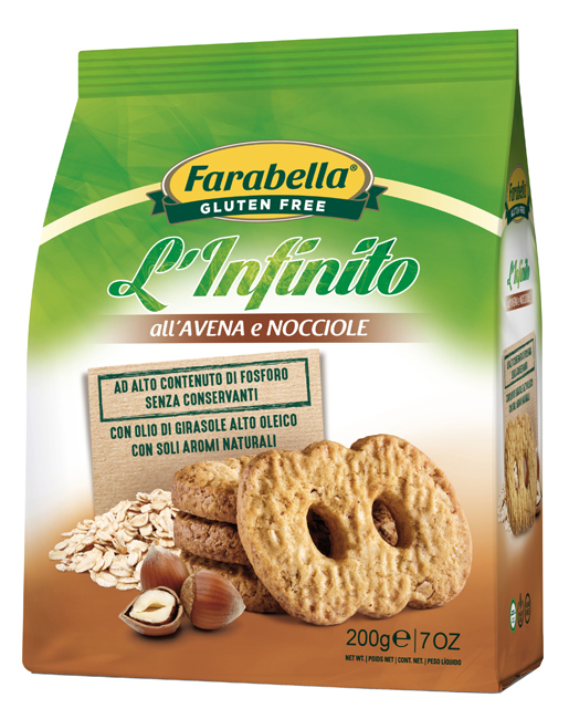 FARABELLA INFINITO AVENA/NOCCIOLE 200 G - Farmacia De Pasquale