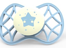 NUVITA 7064 AIR55 SUCCHIETTO ORT 0M+ GLOW AQUAMARINE - Farmacia De Pasquale