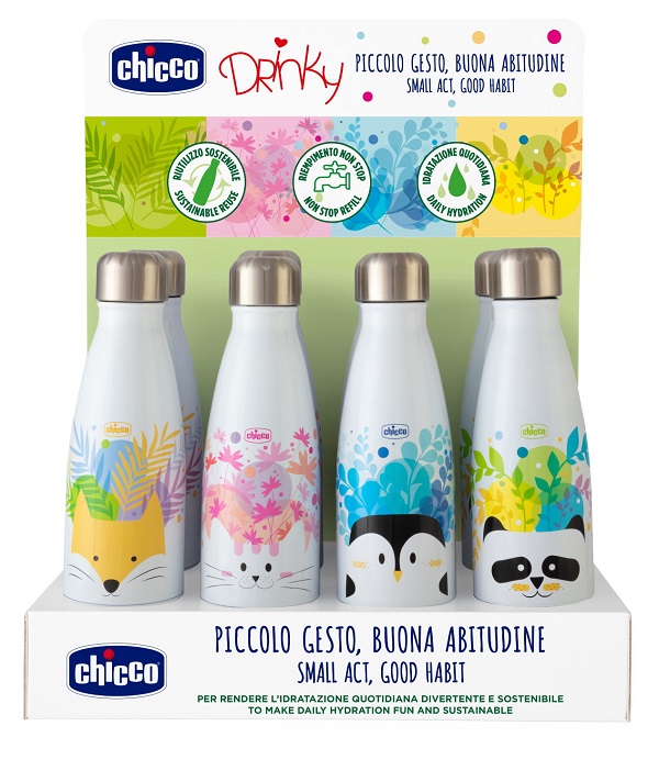 CHICCO BORRACCIA INOX 350 ML - Farmacia De Pasquale
