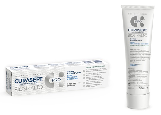 CURASEPT BIOSMALTO MOUSSE CARIE MENTA 50 ML - Farmacia De Pasquale