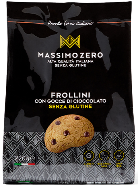 MASSIMO ZERO FROLLINI GOCCE CIOCCOLATO 220 G - Farmacia De Pasquale