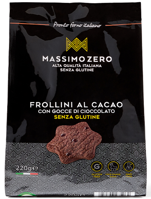 MASSIMO ZERO FROLLINI CACAO 220 G - Farmacia De Pasquale