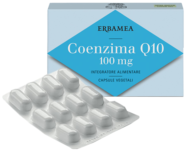 ERBAMEA COENZIMA Q10 100 MG 24 CAPSULE VEGETALI - Farmacia De Pasquale