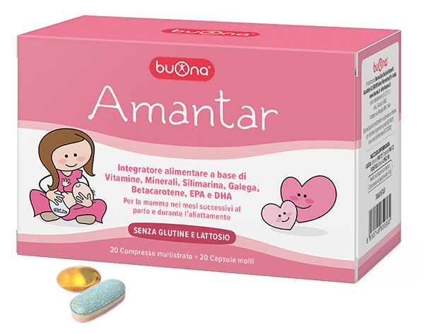 AMANTAR 20 COMPRESSE + 20 CAPSULE - Farmacia De Pasquale