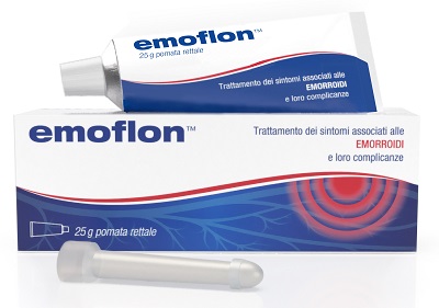 EMOFLON POMATA RETTALE TUBETTO 25 G CON APPLICATORE - Farmacia De Pasquale