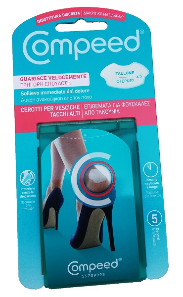 CEROTTO COMPEED VESCICHE TACCHI ALTI 5 PEZZI - Farmacia De Pasquale