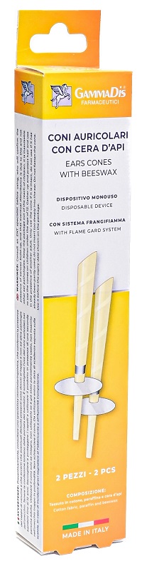 CONI AURICOLARI 2 PEZZI GAMMADIS - Farmacia De Pasquale