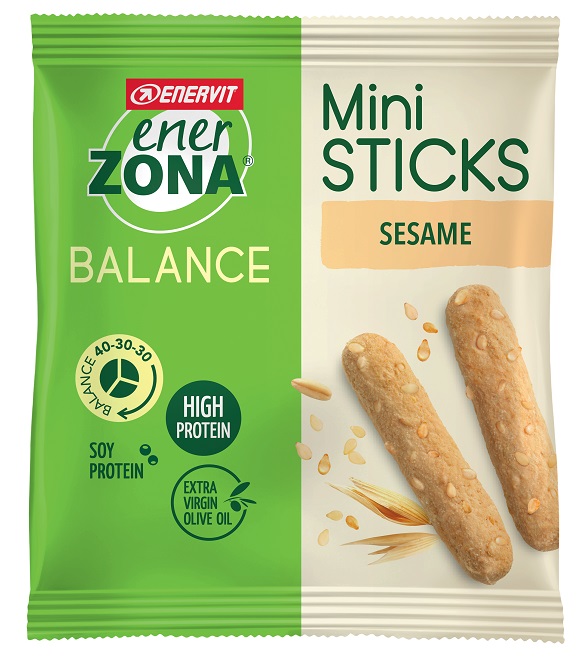 ENERZONA MINI BREAD STICKS SESAME 22 G - Farmacia De Pasquale