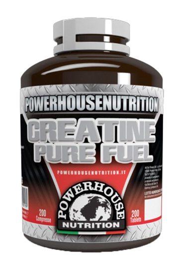POWERHOUSE NUTRITION CREATINE PURE FUEL 200 COMPRESSE - Farmacia De Pasquale