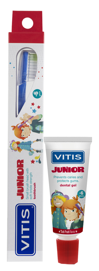 VITIS JUNIOR SPAZZOLINO + GEL 15 ML - Farmacia De Pasquale