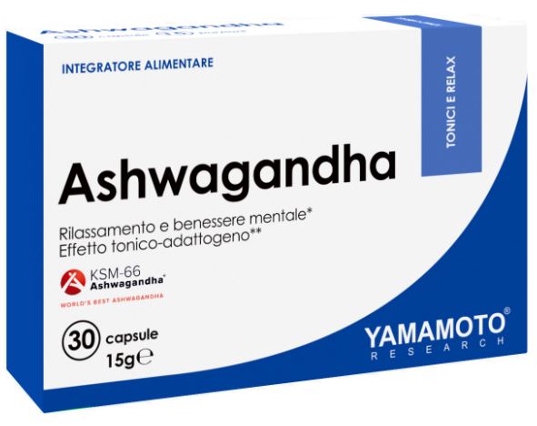 YAMAMOTO RESEARCH ASHWAGANDHA 30 CAPSULE - Farmacia De Pasquale