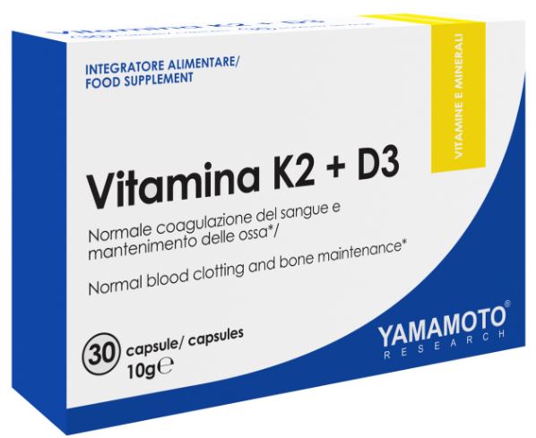YAMAMOTO RESEARCH VITAMINA K2+D3 30 CAPSULE - Farmacia De Pasquale