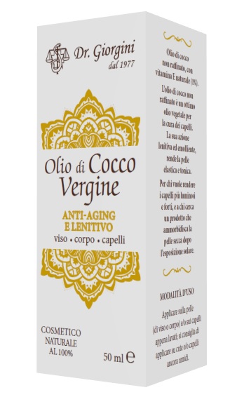 OLIO DI COCCO VERGINE 50 ML - Farmacia De Pasquale