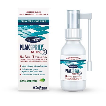 EMOFORM PLAK SPRAY ACTIVE 50 ML - Farmacia De Pasquale