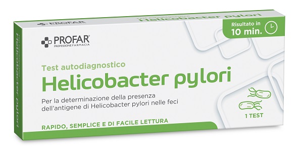 TEST HELICOBACTER PYLORI PROFAR 1 TEST - Farmacia De Pasquale