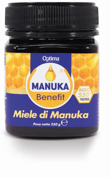 MANUKA BENEFIT MIELE DI MANUKA 550+ MGO 250 G - Farmacia De Pasquale