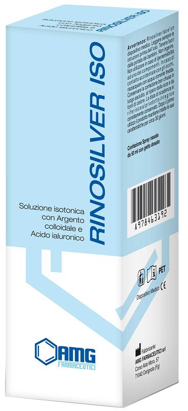RINOSILVER ISO SPRAY NASALE 50 ML - Farmacia De Pasquale