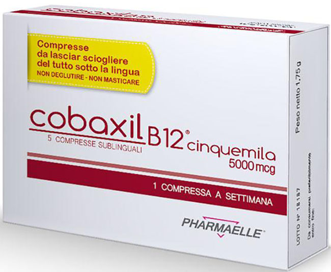 COBAXIL B12 5000MCG 5 COMPRESSE SUBLINGUALI - Farmacia De Pasquale