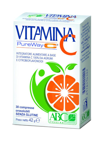 VITAMINA C PUREWAY-C 30 COMPRESSE OROSOLUBILI - Farmacia De Pasquale