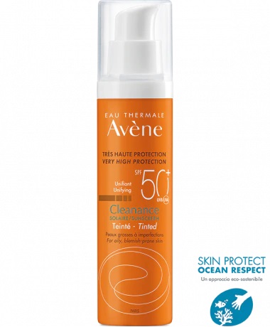 AVENE EAU THERMALE CLEANANCE SOLARE COLORATO 50+ 50 ML - Farmacia De Pasquale