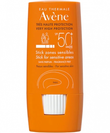 AVENE EAU THERMALE STICK LARGE ZONE SENSIBILI 50+ 8 G - Farmacia De Pasquale