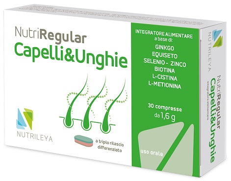 NUTRIREGULAR CAPELLI & UNGHIE 30 COMPRESSE - Farmacia De Pasquale