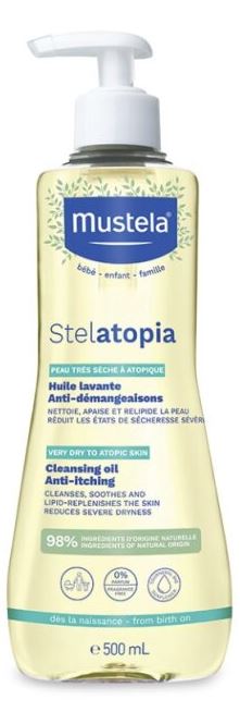 MUSTELA STELATOPIA OLIO BAGNO 500 ML - Farmacia De Pasquale